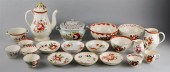 ENGLISH EARLY PEARLWARE ASSEMB