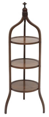 ENGLISH EDWARDIAN MAHOGANY THR