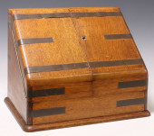 ENGLISH EDWARDIAN METAL-BOUND