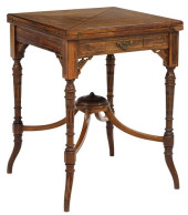 ENGLISH EDWARDIAN ROSEWOOD &AM