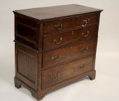 ENGLISH ELM 2-PART CHEST5 draw