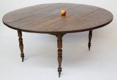 ENGLISH ELM DROP LEAF DINING T