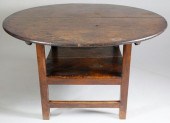 ENGLISH ELM ROUND TOP HUTCH TA