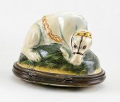 ENGLISH ENAMEL HORSE BONBONNIE