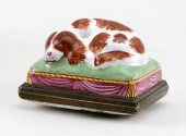 ENGLISH ENAMEL SPANIEL BONBONN