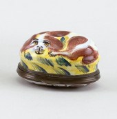ENGLISH ENAMEL SPANIEL BONBONN