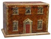 ENGLISH FIGURED WALNUT HOUSE F