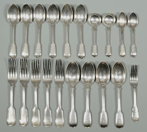 ENGLISH FLATWARE SERVICE,