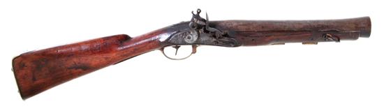 English flintlock blunderbuss circa
