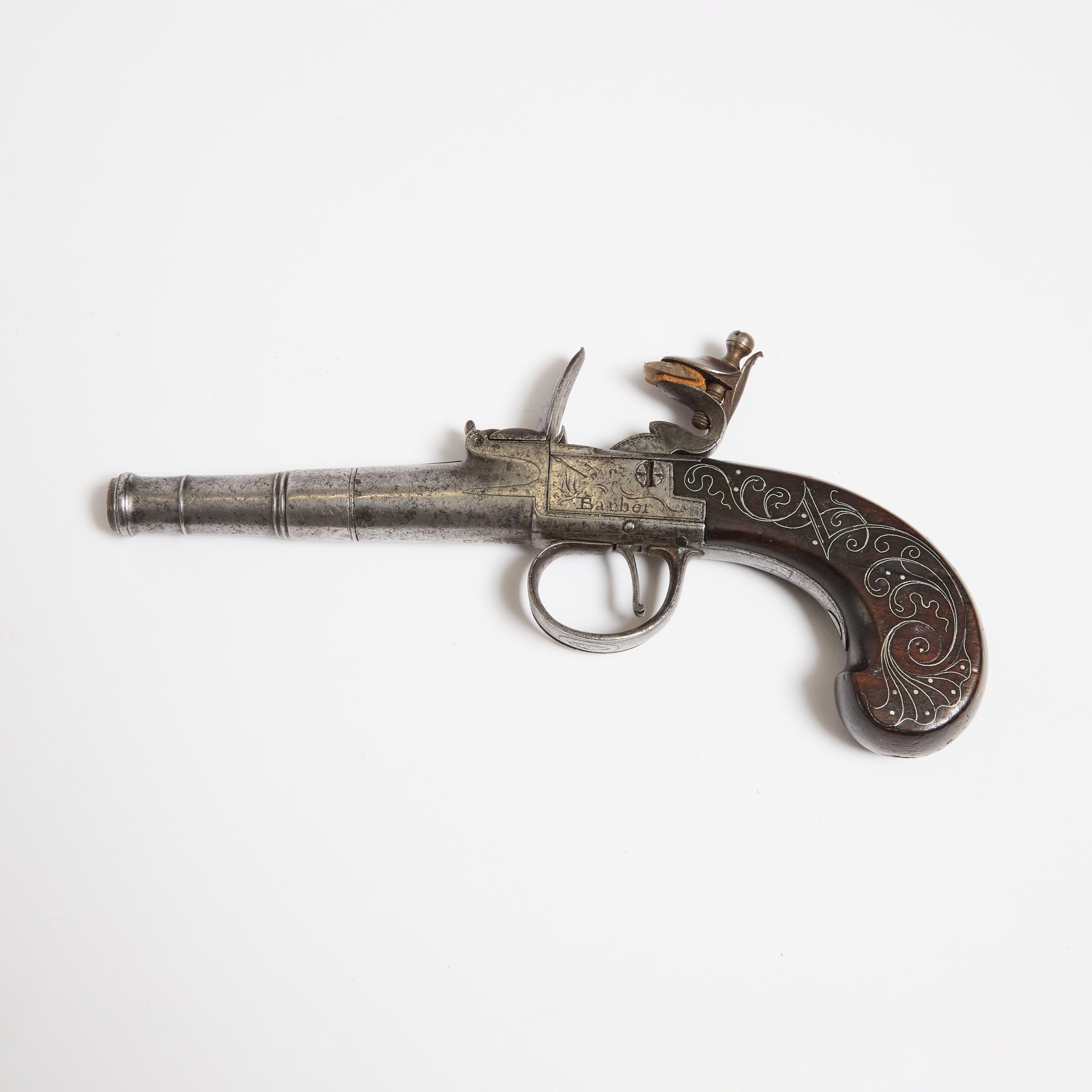English Flintlock Box-Lock Pocket