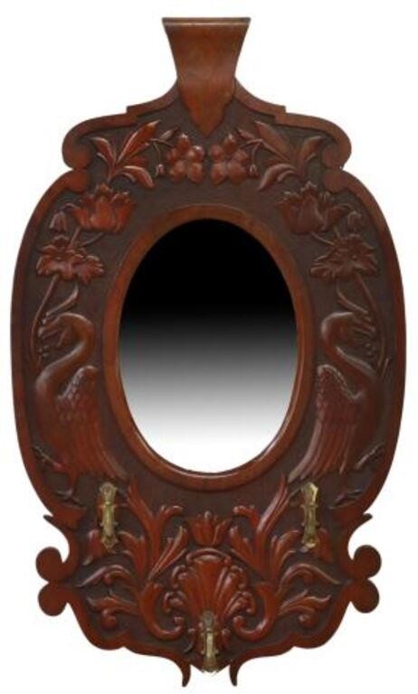 ENGLISH FOLIATE CARVED CARTOUCHE