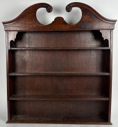 ENGLISH FOUR-TIER HANGING SHEL