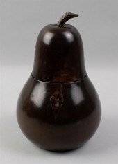 ENGLISH FRUITWOOD PEAR-SHAPED