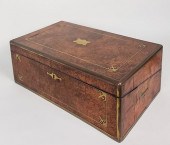 ENGLISH GENTLEMAN'S BRASS INLA