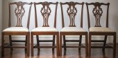 ENGLISH GEORGE III CARVED WALN