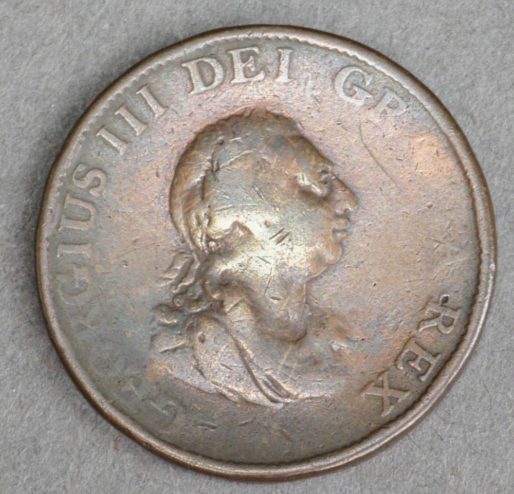 ENGLISH GEORGE III COPPER PENNY