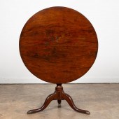 ENGLISH GEORGE III MAHOGANY TI