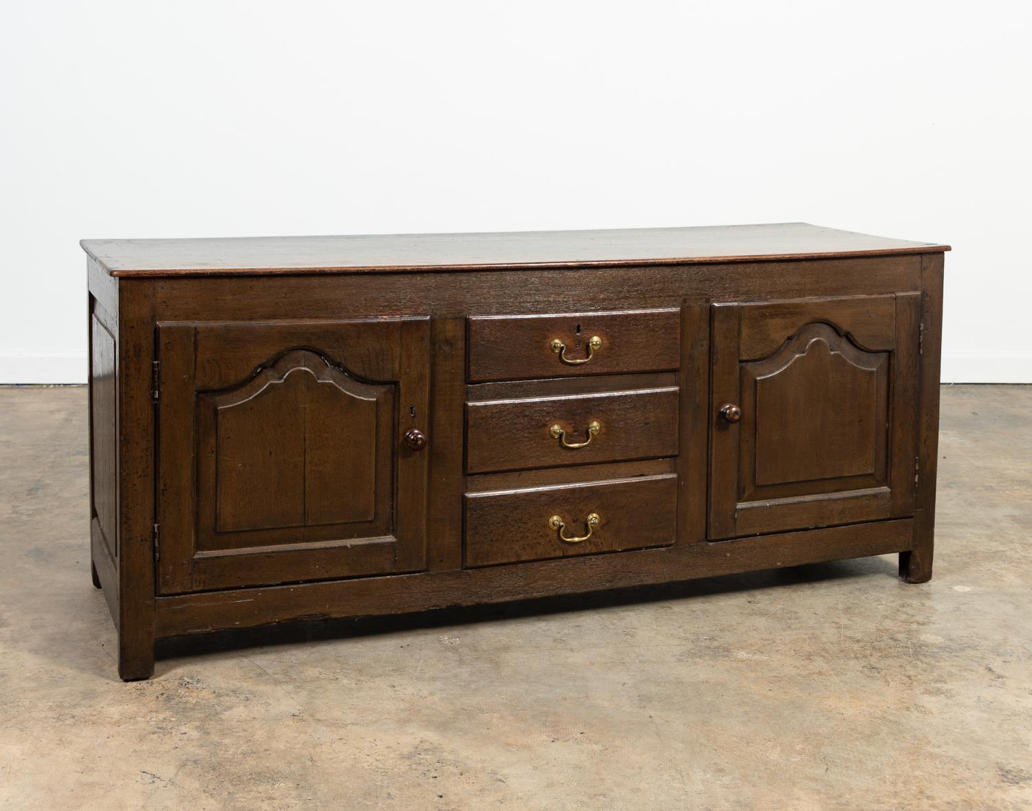 ENGLISH GEORGE III PROVINCIAL OAK