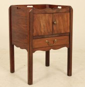 ENGLISH GEORGIAN MAHOGANY BEDS