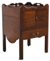 ENGLISH GEORGIAN MAHOGANY BEDS