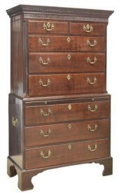 ENGLISH GEORGIAN PERIOD MAHOGA