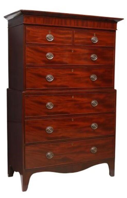 ENGLISH GEORGIAN PERIOD MAHOGANY
