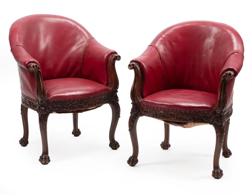 ENGLISH GEORGIAN REVIVAL CARVED