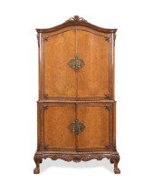 ENGLISH GEORGIAN STYLE BURL BA