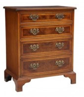 ENGLISH GEORGIAN STYLE CHEST O