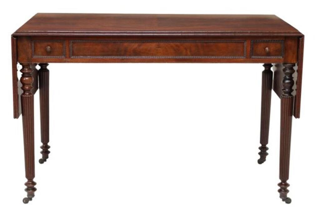 ENGLISH GEORGIAN STYLE DROP-LEAF