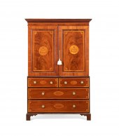 ENGLISH GEORGIAN STYLE INLAID