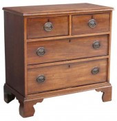 ENGLISH GEORGIAN STYLE MAHOGAN
