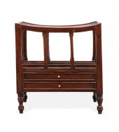 ENGLISH GEORGIAN STYLE MAHOGAN