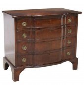 ENGLISH GEORGIAN STYLE MAHOGAN