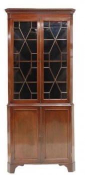 ENGLISH GEORGIAN STYLE MAHOGAN