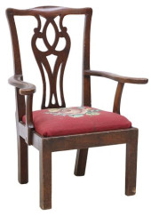 ENGLISH GEORGIAN STYLE NEEDLEW