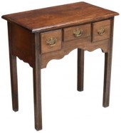 ENGLISH GEORGIAN STYLE OAK LOW