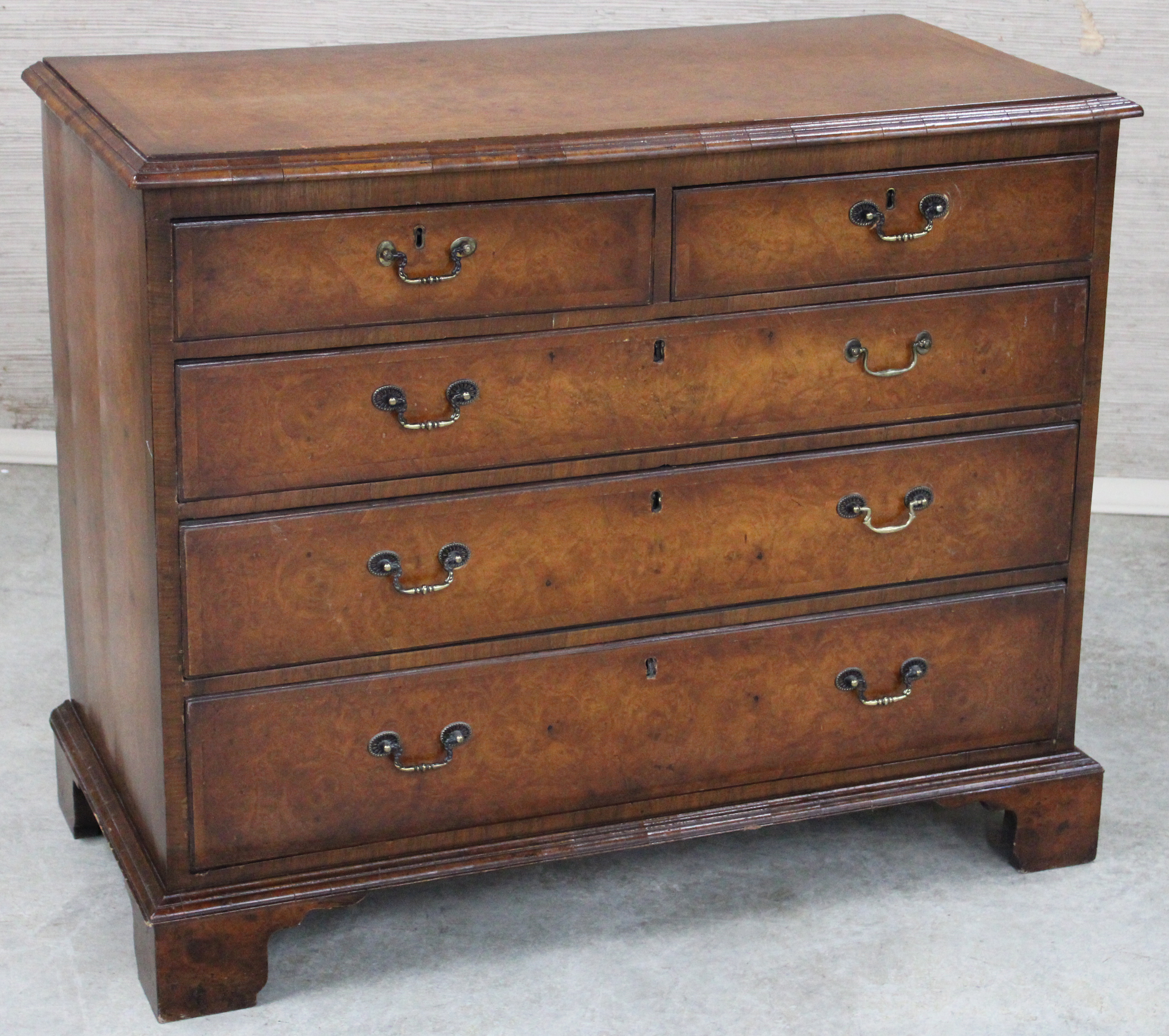 ENGLISH GEORGIAN STYLE WALNUT