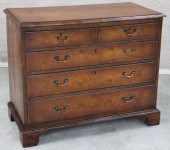 ENGLISH GEORGIAN STYLE WALNUT