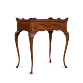 ENGLISH GEORGIAN STYLE WALNUT