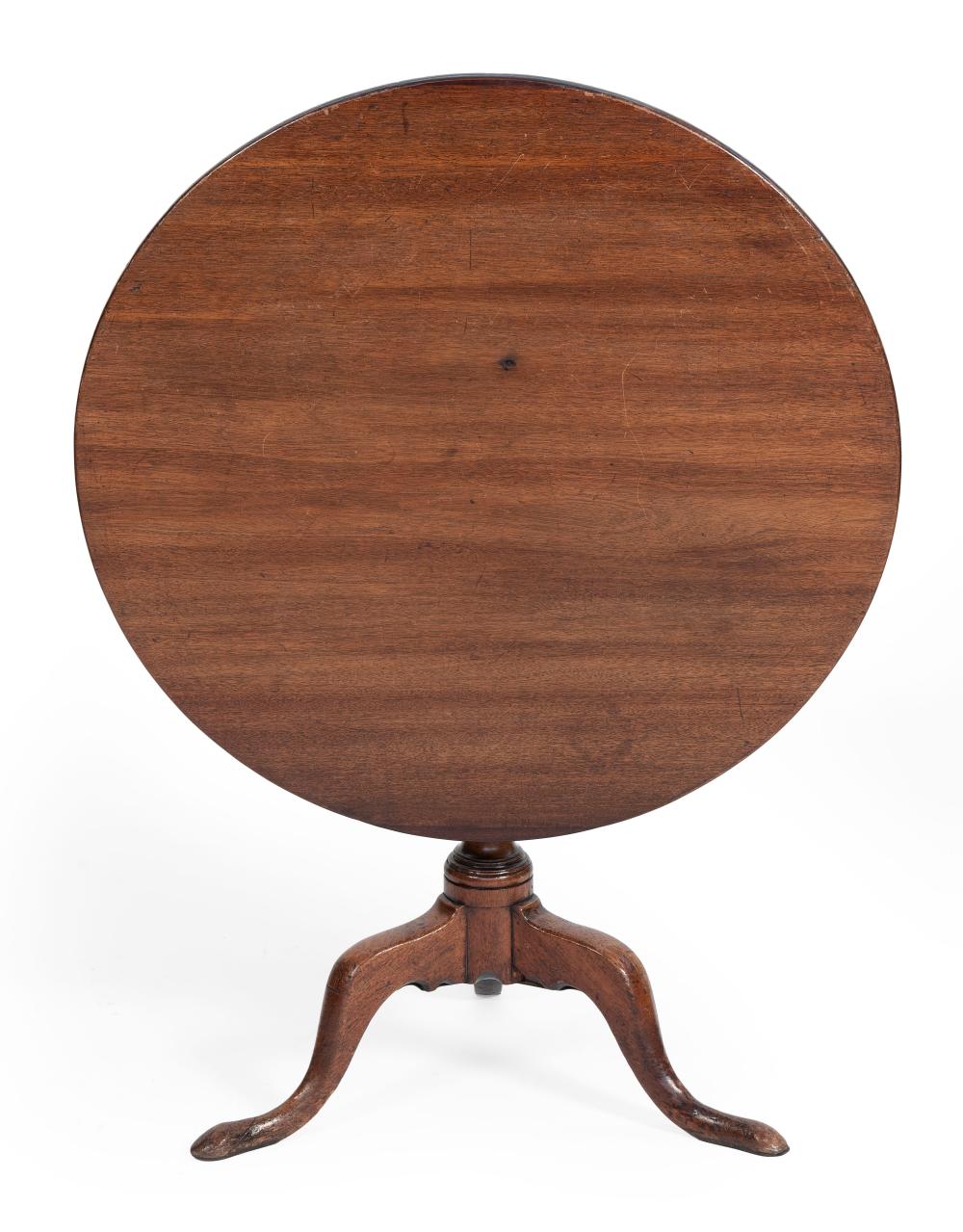 ENGLISH GEORGIAN TILT-TOP TEA TABLE