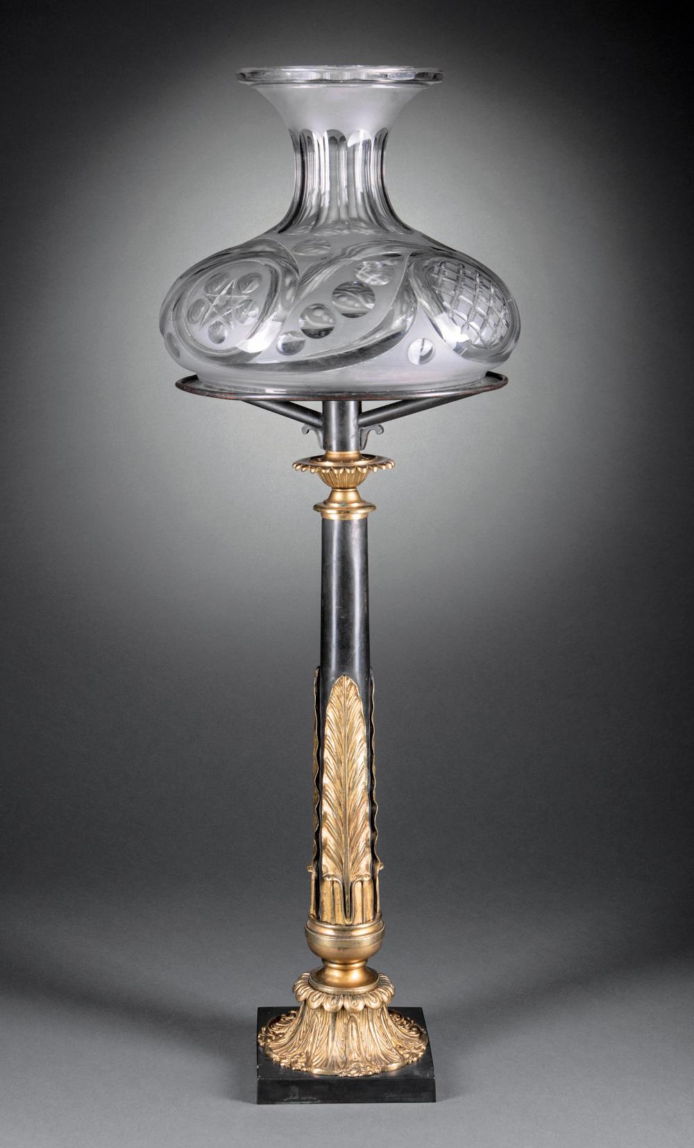 ENGLISH GILT AND PATINATED BRONZE