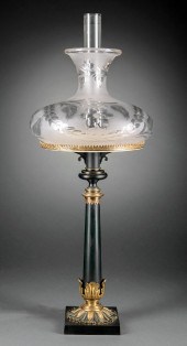 ENGLISH GILT AND PATINATED SIN