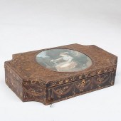 ENGLISH GILT-TOOLED LEATHER BO