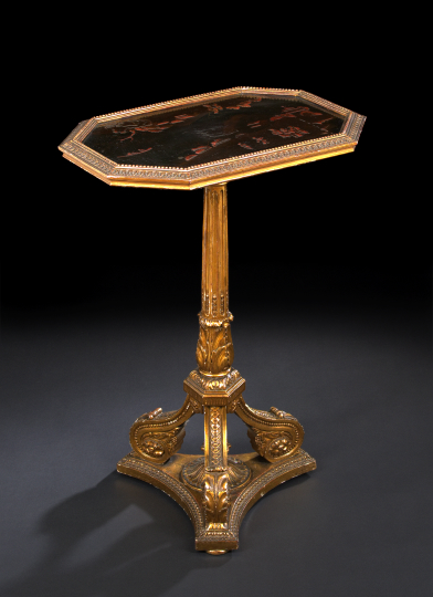 English Giltwood and Lacquered