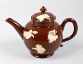 ENGLISH GLAZED REDWARE SMALL T