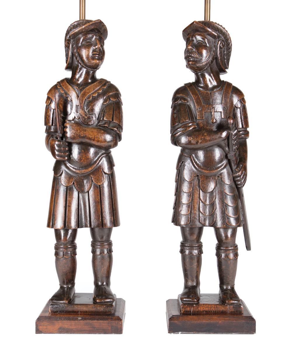 ENGLISH GOTHIC REVIVAL CARVED OAK