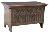 ENGLISH GOTHIC STYLE CARVED OA