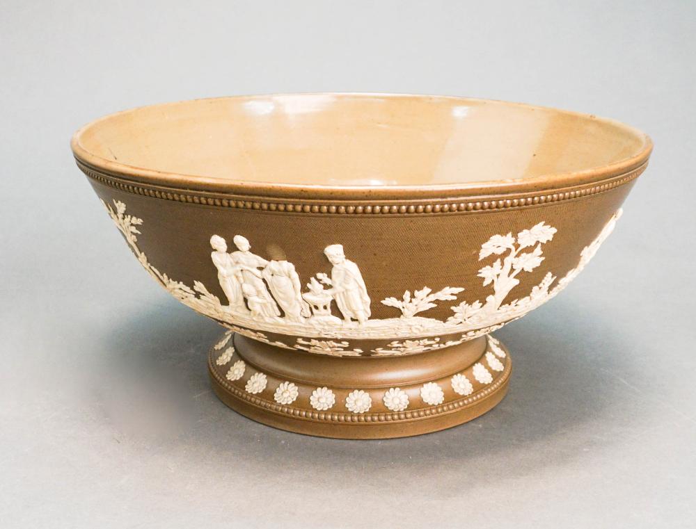 ENGLISH GREEN GLAZED JASPERWARE