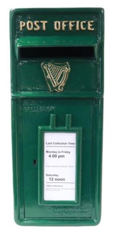 ENGLISH GREEN & PARCEL GILT METAL